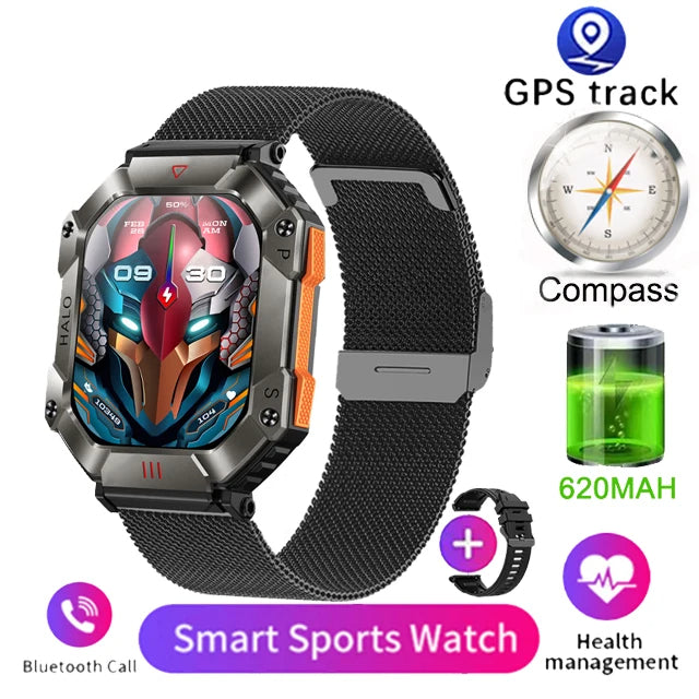 Robuust Militair Smartwatch
