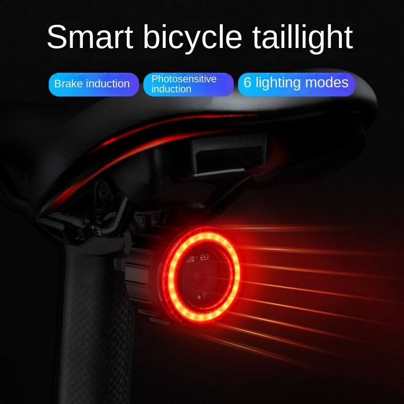 Slim Sensor Rem Fietsachterlicht