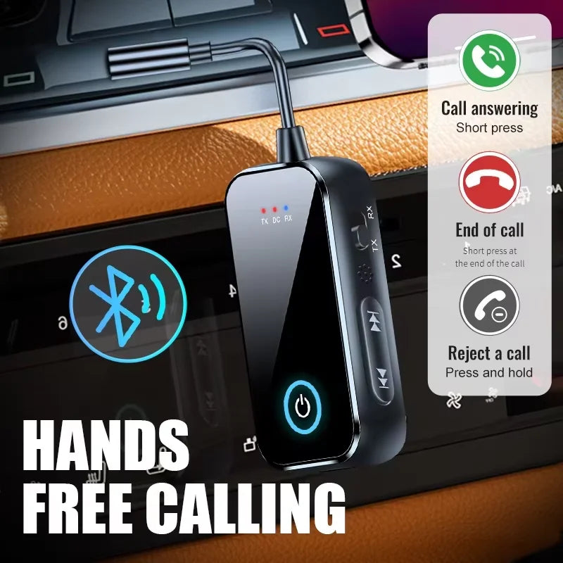 Bluetooth 6.0 AUX Audio Zender & Ontvanger