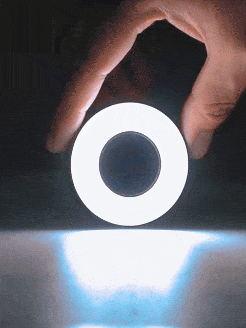 Magnetische Clip-On Smartphone Ring LED Lamp