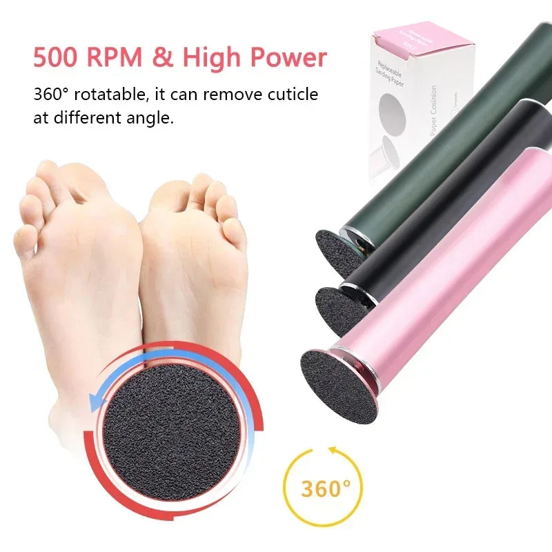 Elektrische Oplaadbare Pedicure Vijl