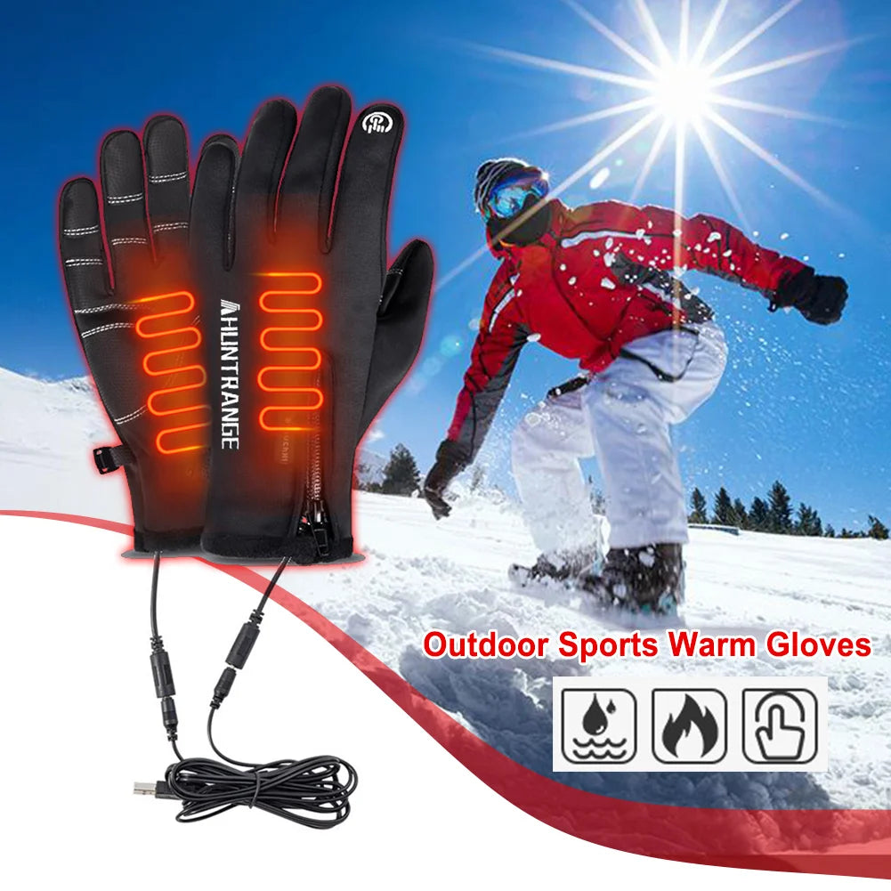 Elektrische Verwarmde Touchscreen Handschoenen