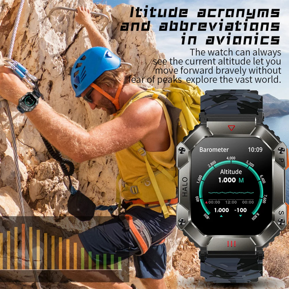 Robuust Militair Smartwatch