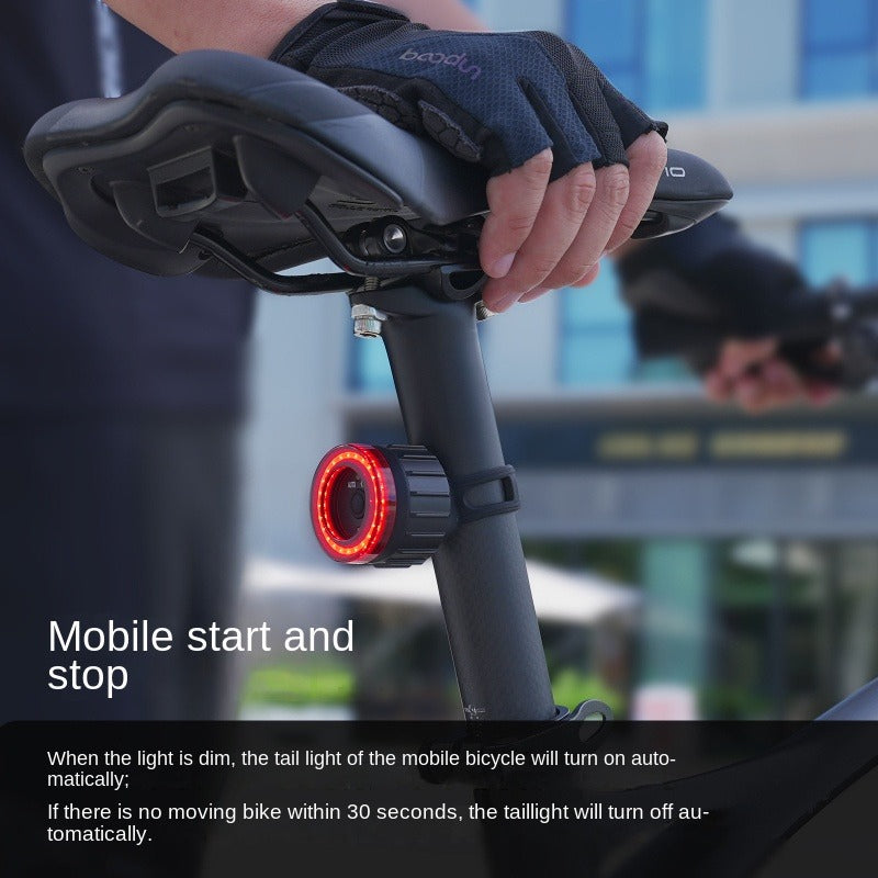 Slim Sensor Rem Fietsachterlicht