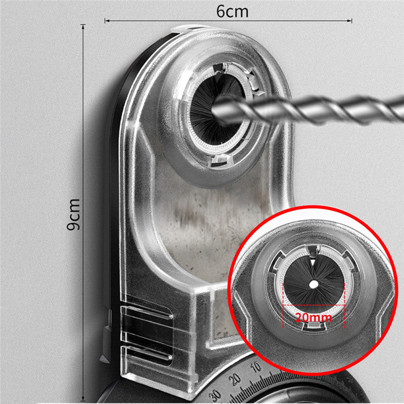 2-in-1 Elektrische Boorstofzuiger met 360° Laser