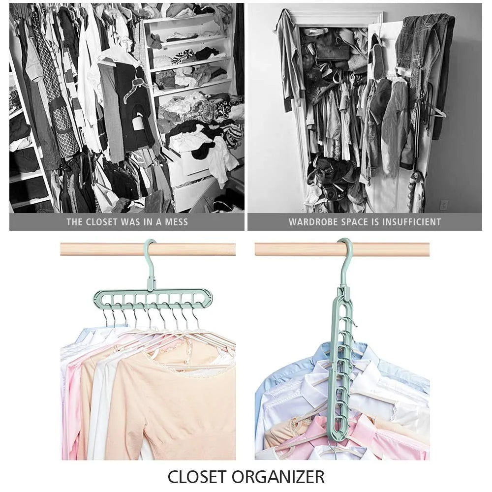 9-in-1 Slimme Kleerhanger