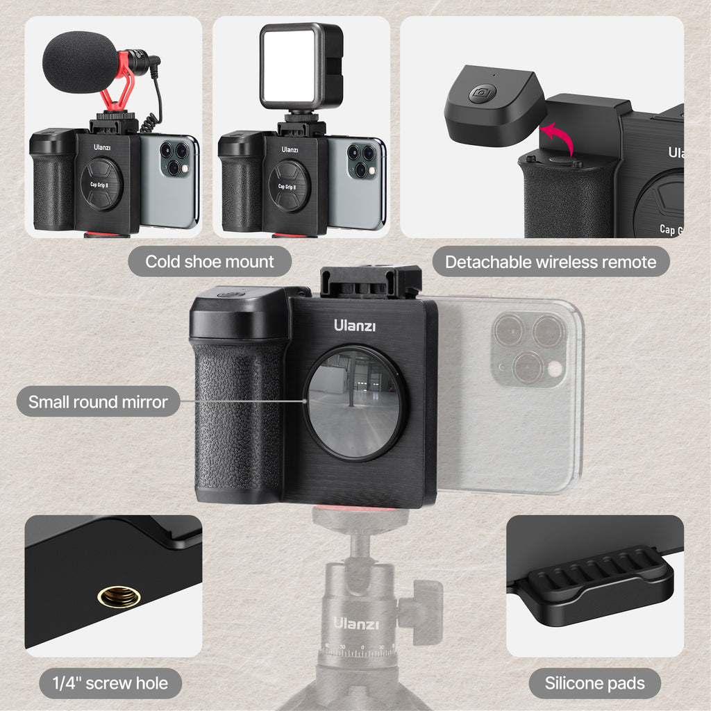 Ulanzi CapGrip II Smartphone Handgreep