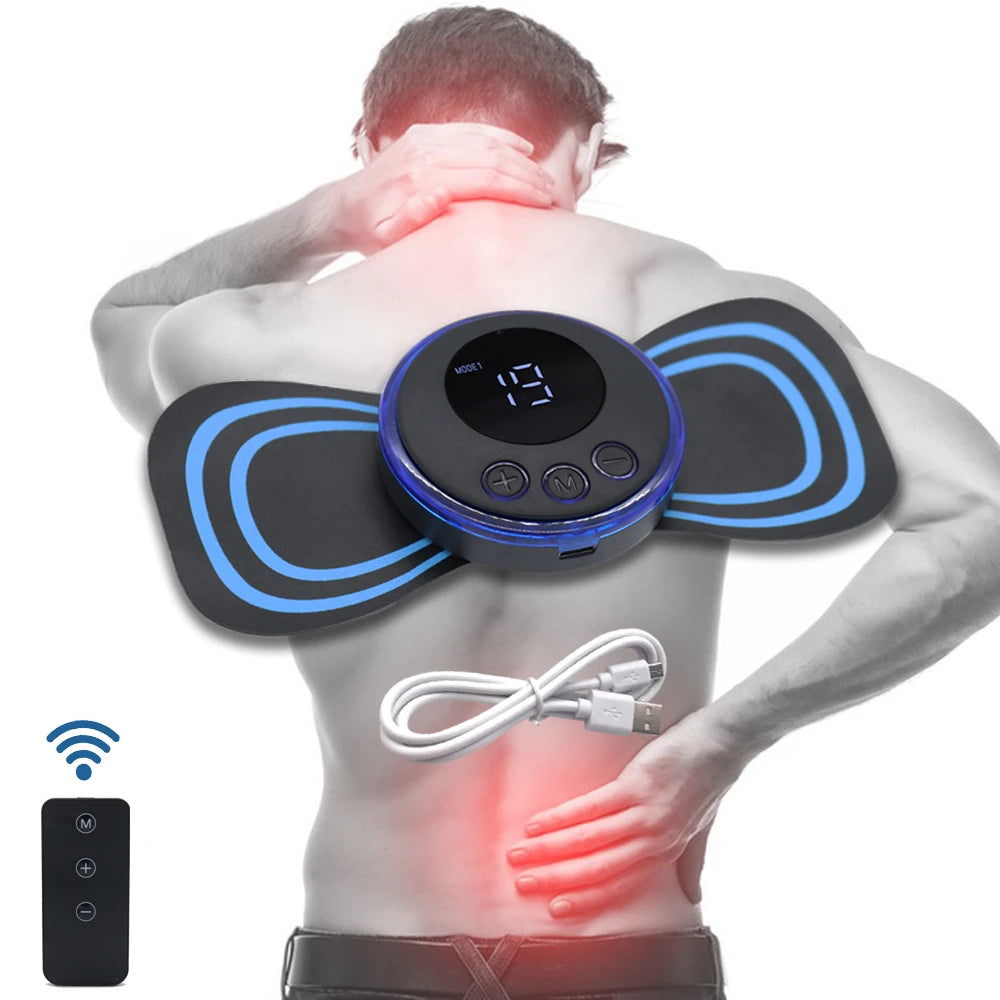 Oplaadbare Elektrische Nek EMS Pulse Massager