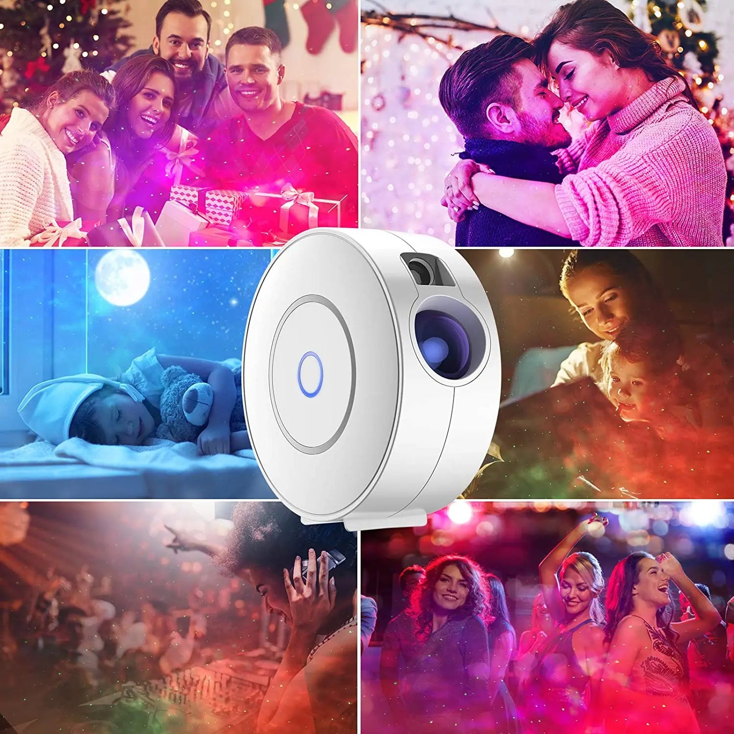 Tuya WiFi Slimme Aurora Galaxy Sterrenprojector Nachtlamp