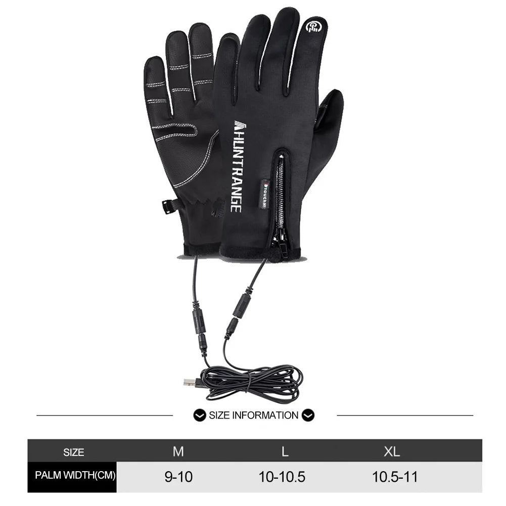 Elektrische Verwarmde Touchscreen Handschoenen