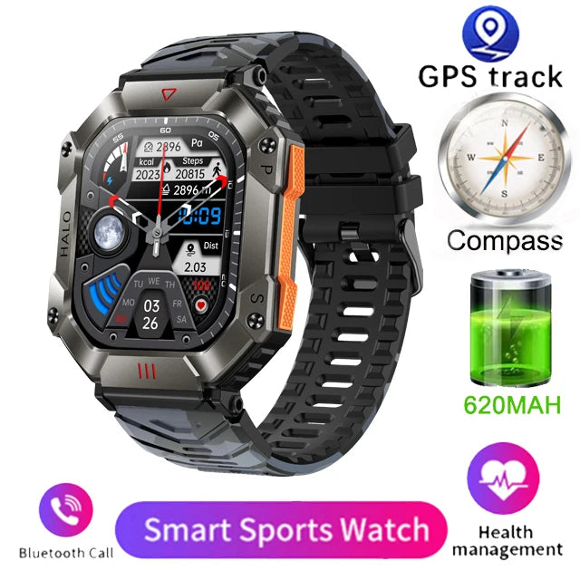 Robuust Militair Smartwatch